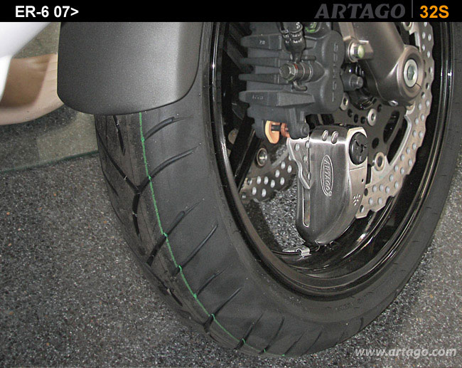 kawasaki ER6N-F antirrobo alarma alarm lock antivol alarme artago 32